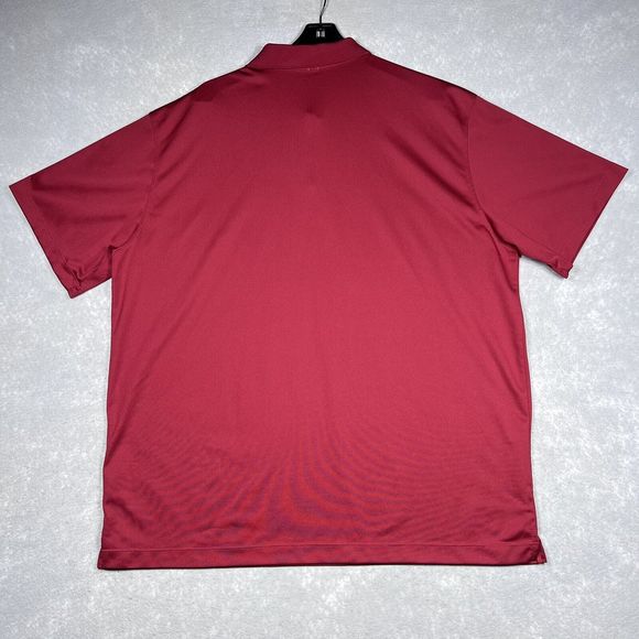 Under Armour Shirt Men’s 2XL Red The Performance Polo Short Sleeve Golf Loose - Picture 7 of 10